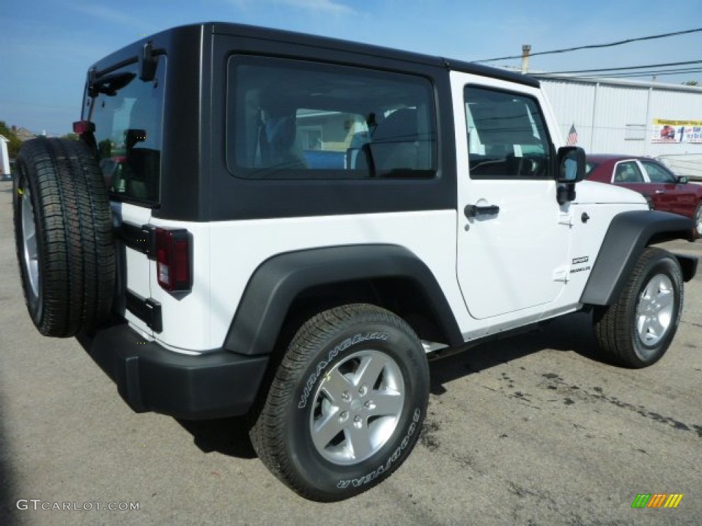 Bright White 2015 Jeep Wrangler Sport S 4x4 Exterior Photo #97198453