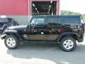 2015 Black Jeep Wrangler Unlimited Sahara 4x4  photo #2