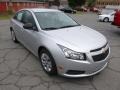 2014 Silver Ice Metallic Chevrolet Cruze LS  photo #2
