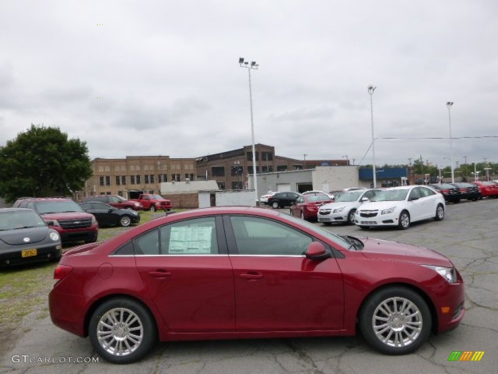 2014 Cruze Eco - Crystal Red Tintcoat / Medium Titanium photo #1