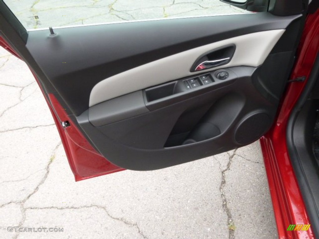 2014 Cruze Eco - Crystal Red Tintcoat / Medium Titanium photo #11