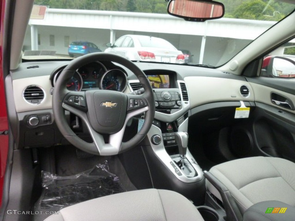 2014 Cruze Eco - Crystal Red Tintcoat / Medium Titanium photo #14