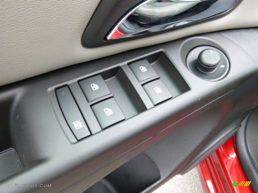2014 Cruze Eco - Crystal Red Tintcoat / Medium Titanium photo #15