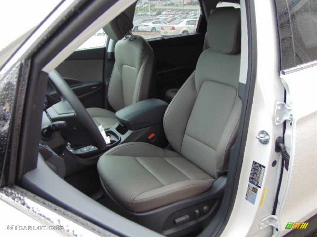 Beige Interior 2014 Hyundai Santa Fe Limited AWD Photo #97201471