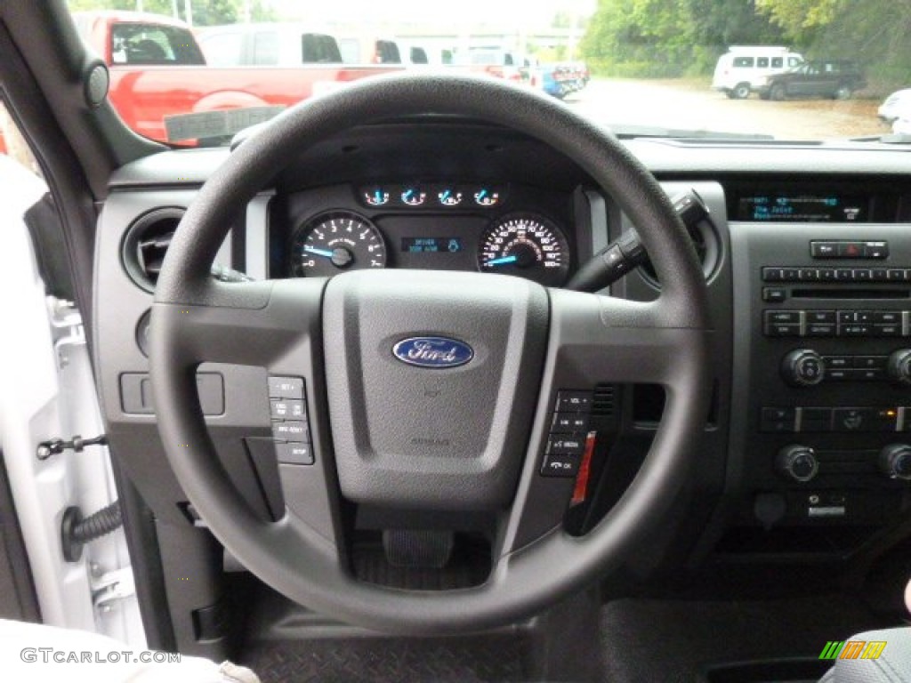 2014 F150 STX SuperCab 4x4 - Oxford White / Steel Grey photo #19