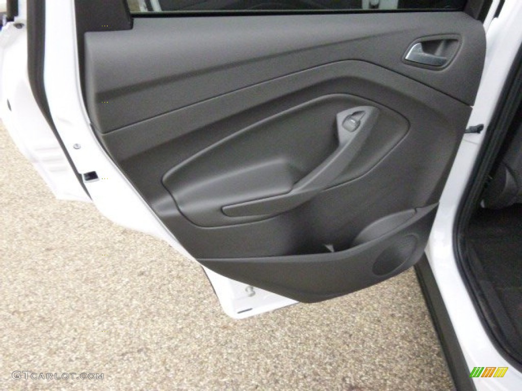 2014 Escape SE 1.6L EcoBoost 4WD - White Platinum / Charcoal Black photo #13