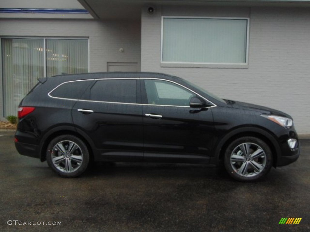 Becketts Black 2014 Hyundai Santa Fe Limited Ultimate AWD Exterior Photo #97203838