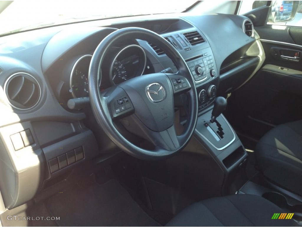 2013 MAZDA5 Sport - Clear Water Blue Mica / Black photo #6