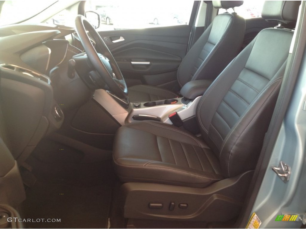 2013 C-Max Hybrid SEL - Ice Storm / Charcoal Black photo #7