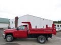 2015 Victory Red Chevrolet Silverado 3500HD WT Regular Cab 4x4 Dump Truck  photo #1