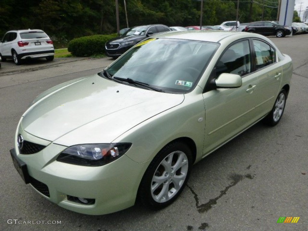 2009 MAZDA3 i Touring Sedan - Golden Sand Metallic / Black photo #6