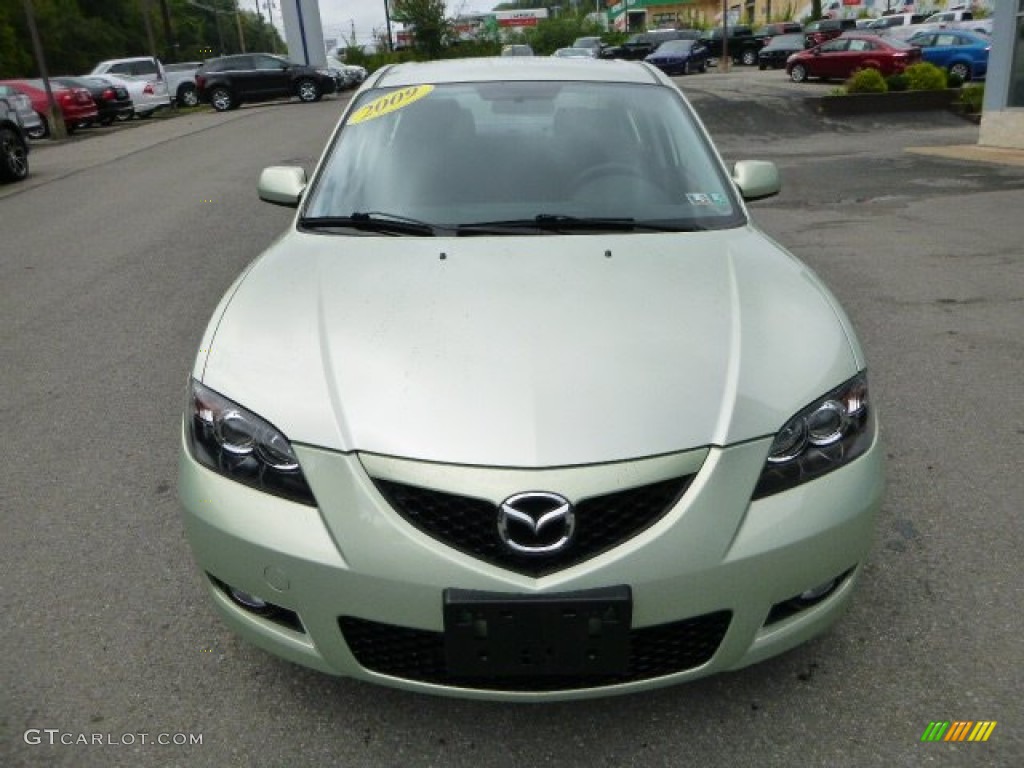 2009 MAZDA3 i Touring Sedan - Golden Sand Metallic / Black photo #7