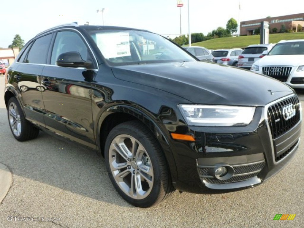 Brilliant Black 2015 Audi Q3 2.0 TFSI Premium Plus quattro Exterior Photo #97206891