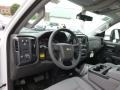 Jet Black/Dark Ash 2015 Chevrolet Silverado 3500HD WT Regular Cab 4x4 Dump Truck Interior Color