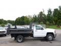 2015 Summit White Chevrolet Silverado 3500HD WT Regular Cab 4x4 Dump Truck  photo #5