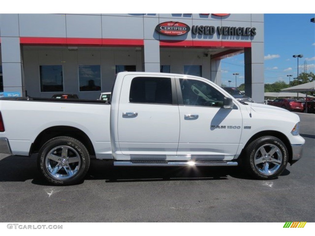 2012 Ram 1500 Big Horn Crew Cab 4x4 - Bright White / Dark Slate Gray/Medium Graystone photo #8