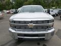 2015 Summit White Chevrolet Silverado 3500HD WT Regular Cab 4x4 Utility  photo #3