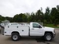 2015 Summit White Chevrolet Silverado 3500HD WT Regular Cab 4x4 Utility  photo #5