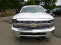 2015 Summit White Chevrolet Silverado 3500HD WT Crew Cab 4x4  photo #3