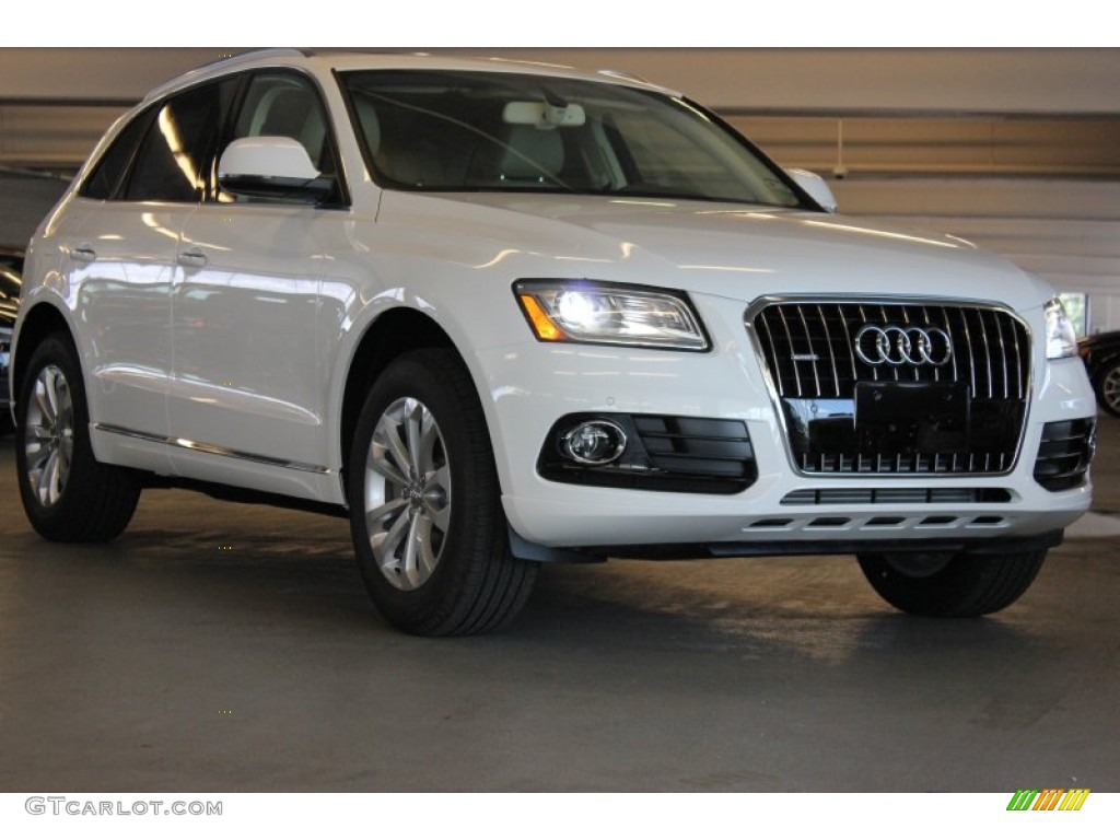 Ibis White 2015 Audi Q5 2.0 TFSI Premium Plus quattro Exterior Photo #97211443
