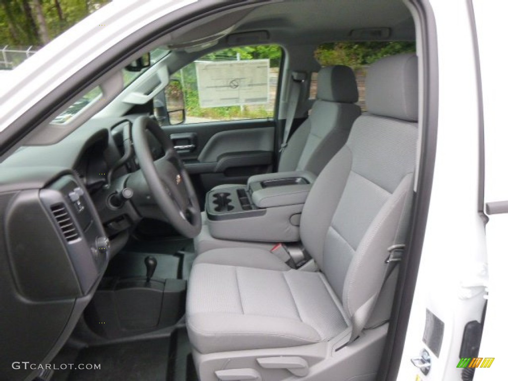 2015 Chevrolet Silverado 3500HD WT Crew Cab 4x4 Front Seat Photo #97211488