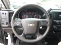 Jet Black/Dark Ash Steering Wheel Photo for 2015 Chevrolet Silverado 3500HD #97211686