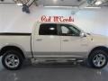 2009 Stone White Dodge Ram 1500 Laramie Crew Cab 4x4  photo #8