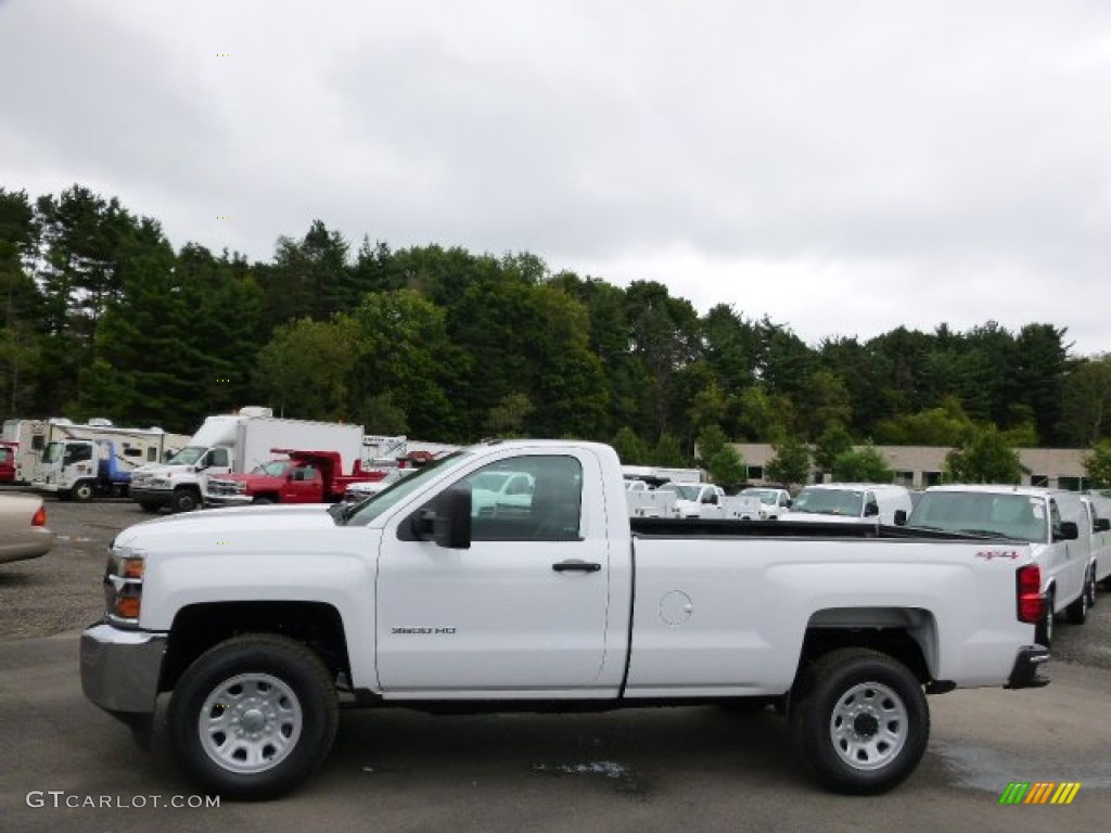 2015 Silverado 3500HD WT Regular Cab 4x4 - Summit White / Jet Black/Dark Ash photo #1