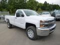 2015 Summit White Chevrolet Silverado 3500HD WT Regular Cab 4x4  photo #4