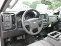 Jet Black/Dark Ash 2015 Chevrolet Silverado 3500HD WT Regular Cab 4x4 Interior Color