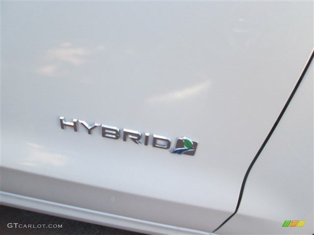2015 Fusion Hybrid SE - White Platinum Metallic / Dune photo #7