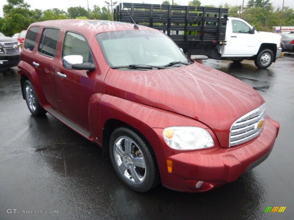 Crystal Red Metallic 2009 Chevrolet HHR LT Exterior Photo #97214350