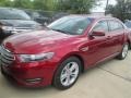 2014 Ruby Red Ford Taurus SEL  photo #3