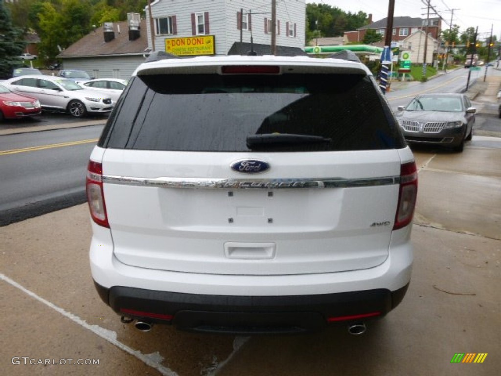 2015 Explorer 4WD - Oxford White / Medium Light Stone photo #6