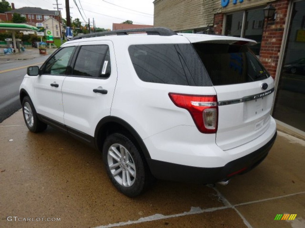 2015 Explorer 4WD - Oxford White / Medium Light Stone photo #7