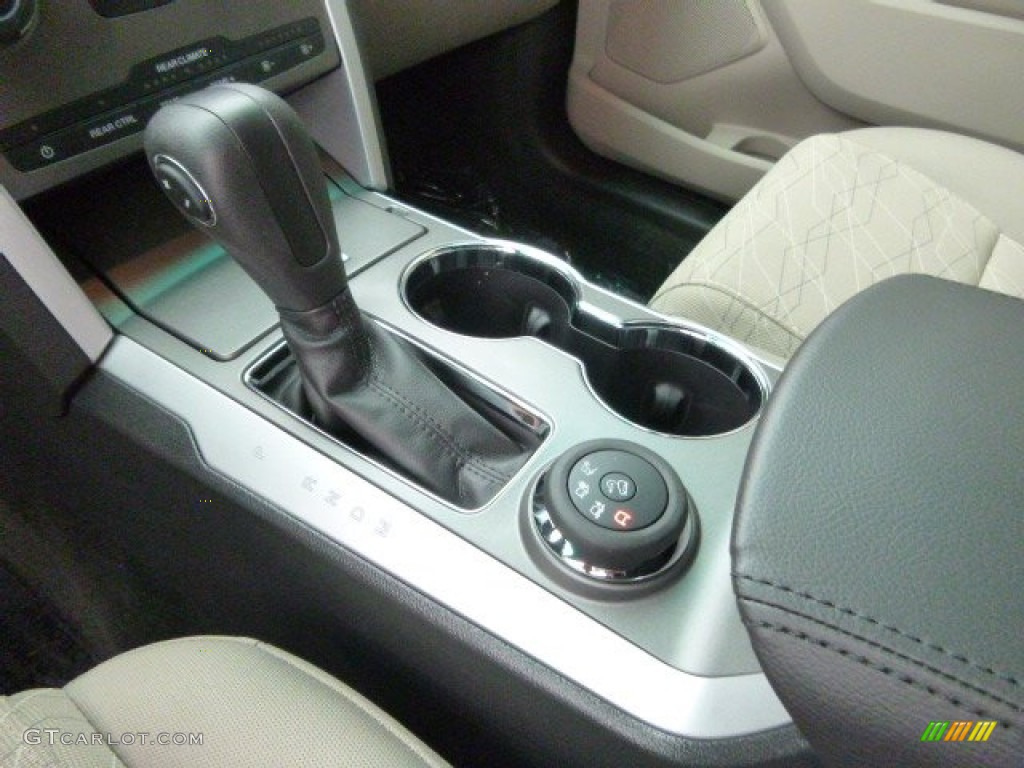2015 Explorer 4WD - Oxford White / Medium Light Stone photo #17