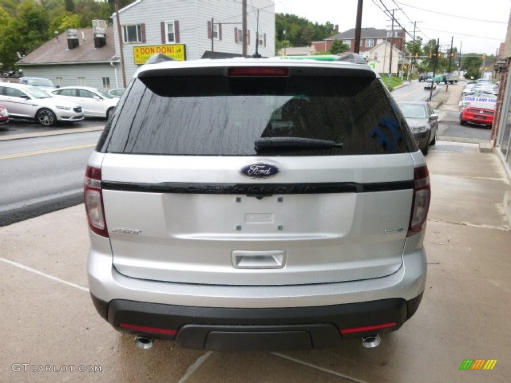 2015 Explorer Sport 4WD - Ingot Silver / Sport Charcoal Black photo #5
