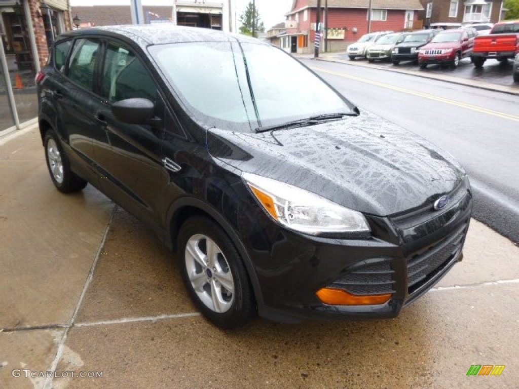 2014 Escape S - Tuxedo Black / Charcoal Black photo #3