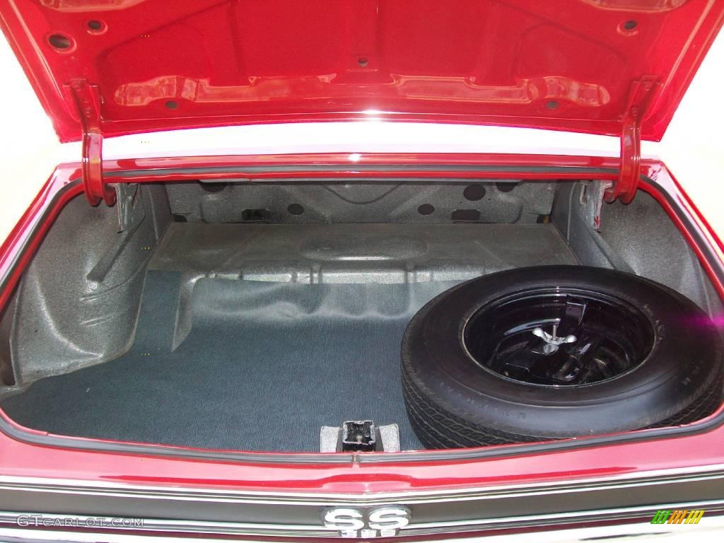 1968 Chevelle SS 396 Sport Coupe - Matador Red / Black photo #5
