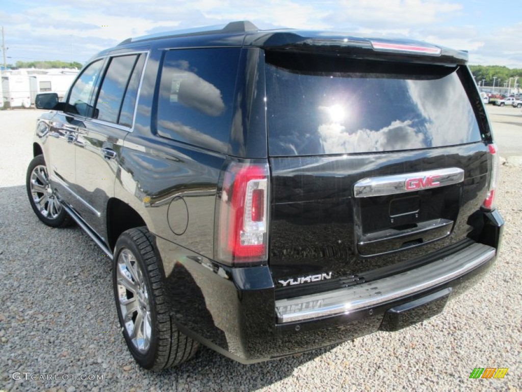 Onyx Black 2015 GMC Yukon Denali 4WD Exterior Photo #97221292