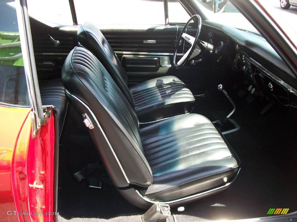 1968 Chevelle SS 396 Sport Coupe - Matador Red / Black photo #12