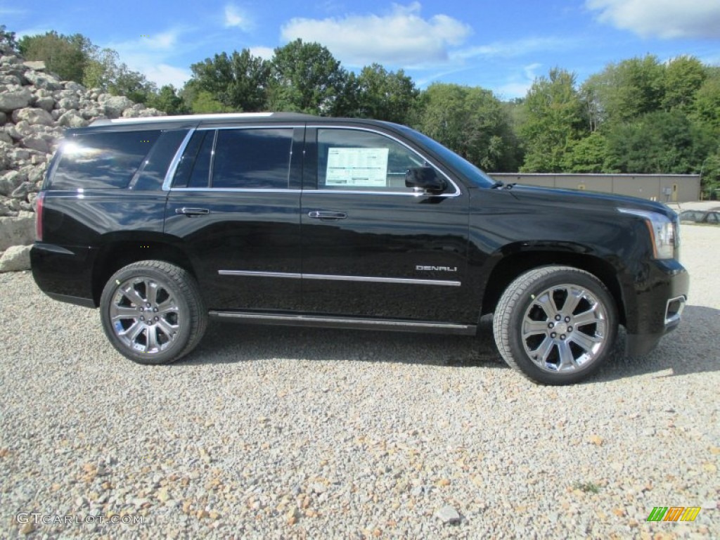 Onyx Black 2015 GMC Yukon Denali 4WD Exterior Photo #97221550