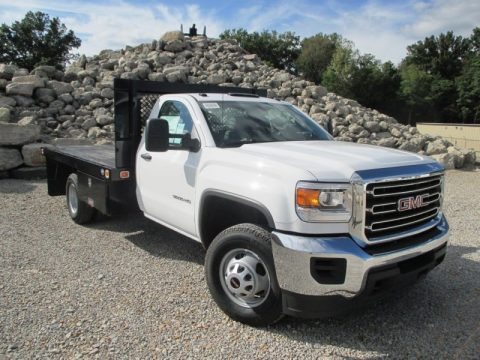 2015 GMC Sierra 3500HD Work Truck Regular Cab 4x4 Flat Bed Data, Info and Specs