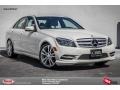 Arctic White 2011 Mercedes-Benz C 300 Luxury