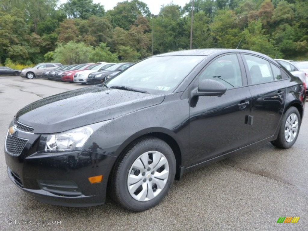 2014 Cruze LS - Black Granite Metallic / Jet Black/Medium Titanium photo #1