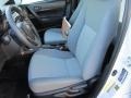 2015 Toyota Corolla Steel Gray Interior Front Seat Photo