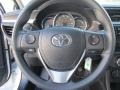 Steel Gray 2015 Toyota Corolla L Steering Wheel