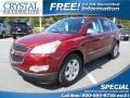 Red Jewel Tintcoat 2009 Chevrolet Traverse LT