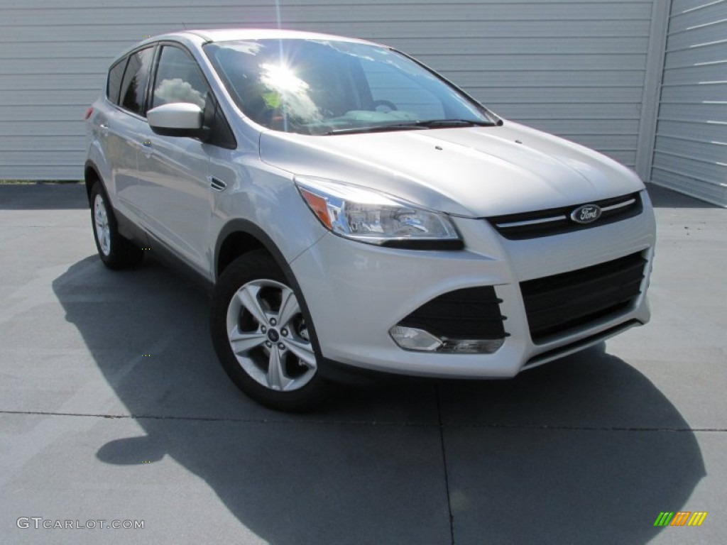 2014 Escape SE 2.0L EcoBoost - Ingot Silver / Charcoal Black photo #2