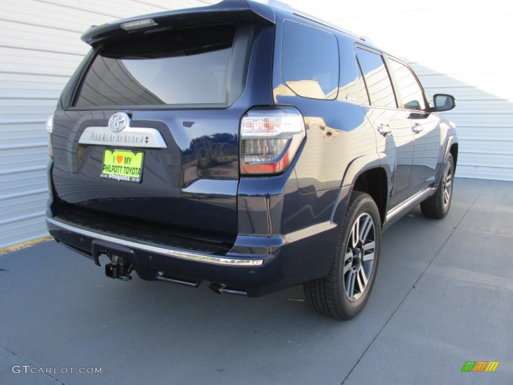 2014 4Runner Limited - Nautical Blue Metallic / Black photo #4